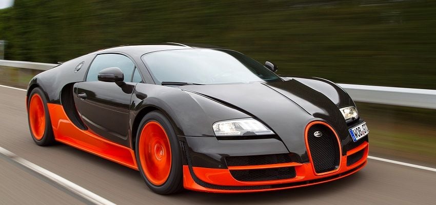 Bugatti Veyron (US$ 2,5 Milhões)